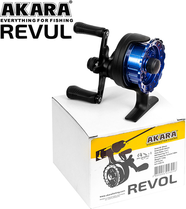 Катушка мультипликаторная Akara Revol 4+1 bb L / CAR-5L — фото 3