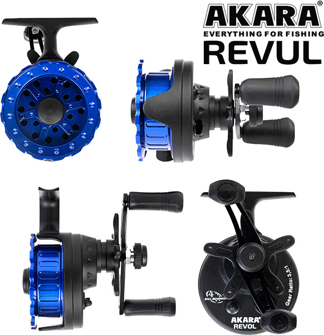 Катушка мультипликаторная Akara Revol 4+1 bb L / CAR-5L — фото 2