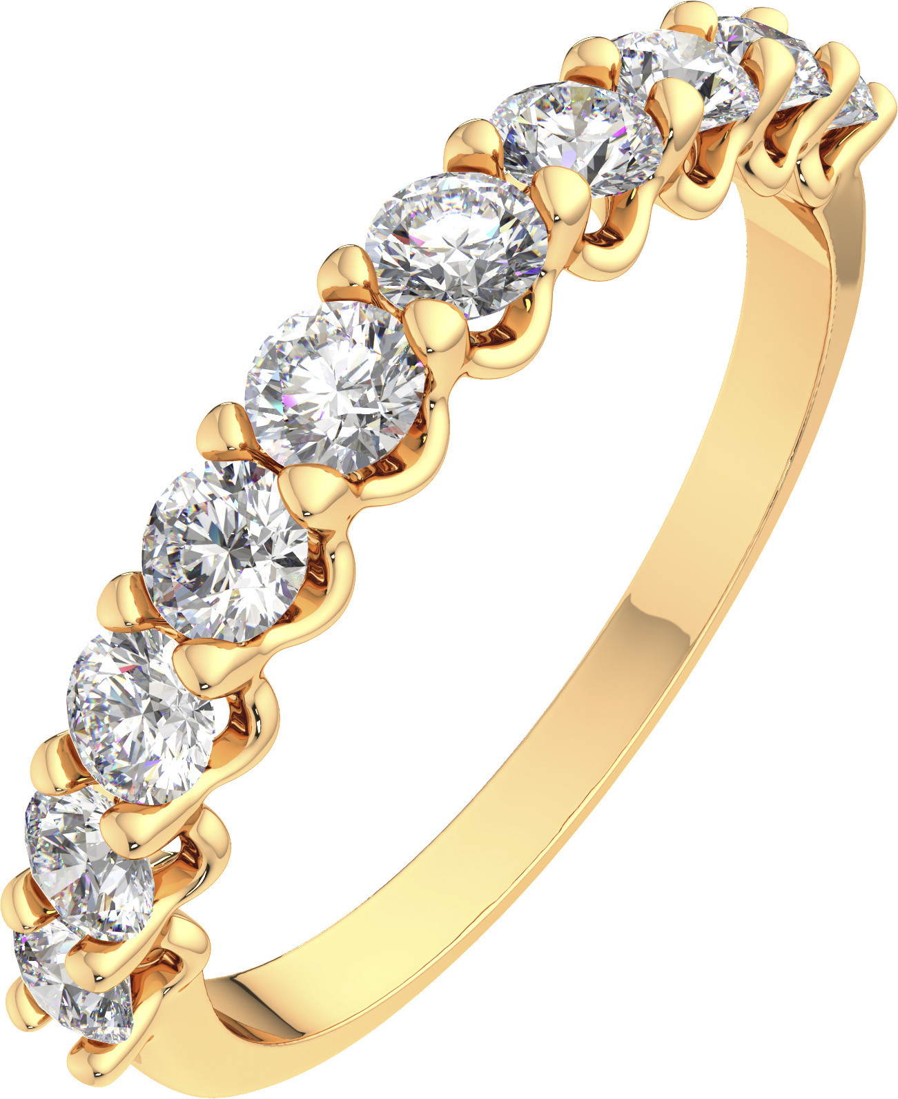 Кольцо из розового золота ZORKA 210726.14K.R (р.16.5, с фианитами)
