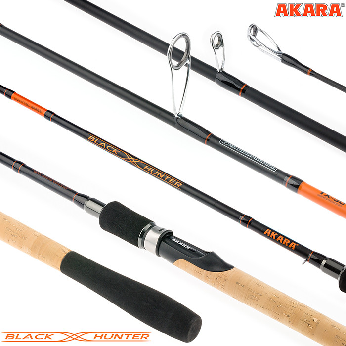 Удилище Akara Black Hunter 5-22 M702 / 702M5/22-210 (2.1м) — фото 4