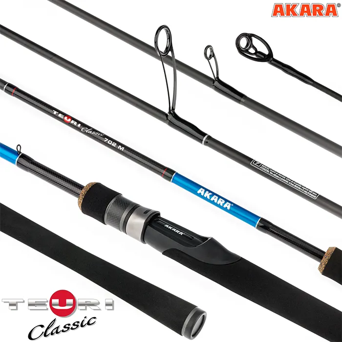 Удилище Akara Teuri Classic M702 TX-30 8-24.5 / CT702M-210 (2.1м) — фото 3