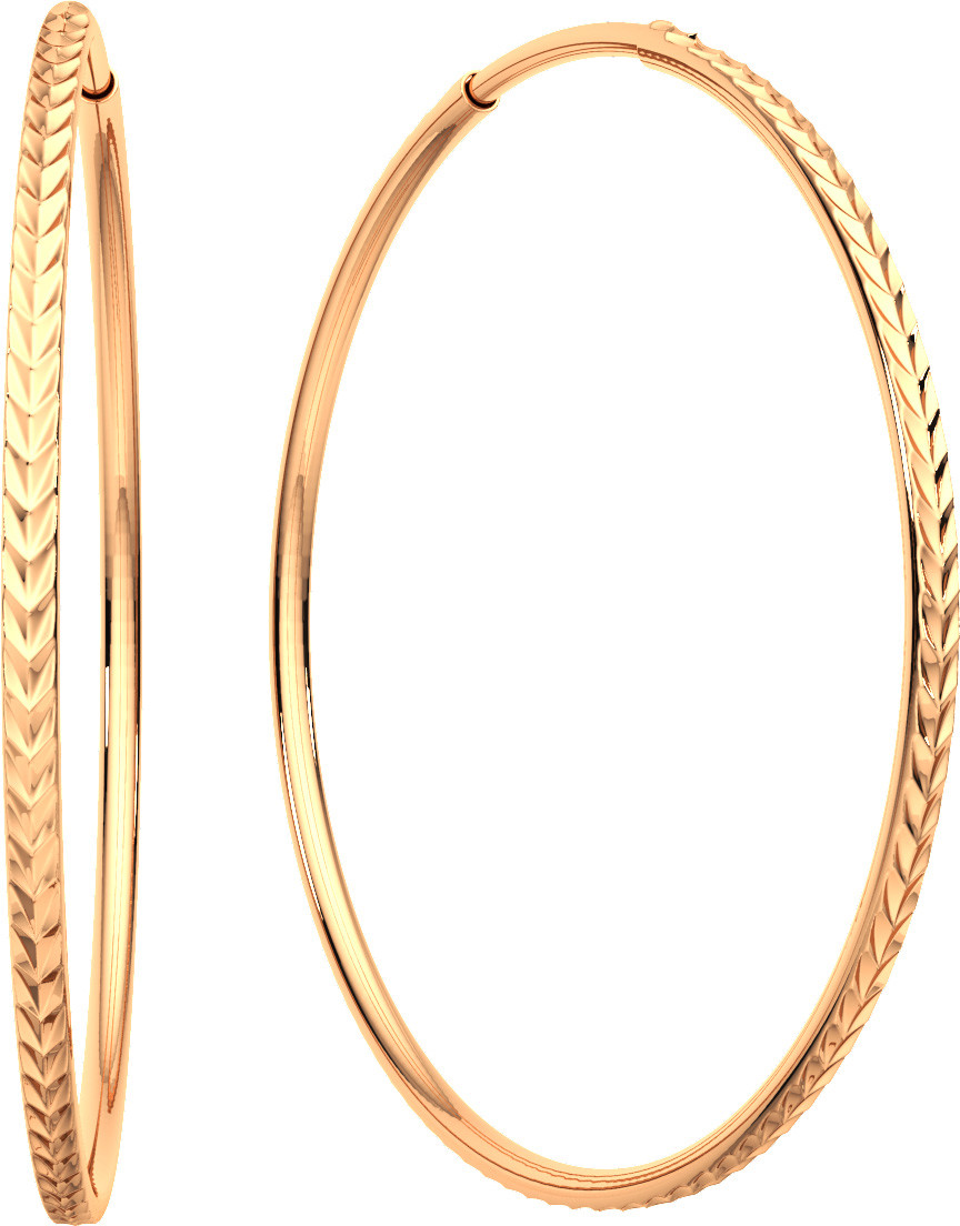 Серьги из розового золота ZORKA 371505/2