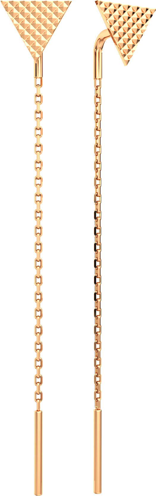 Серьги из розового золота ZORKA 390059.14K.R