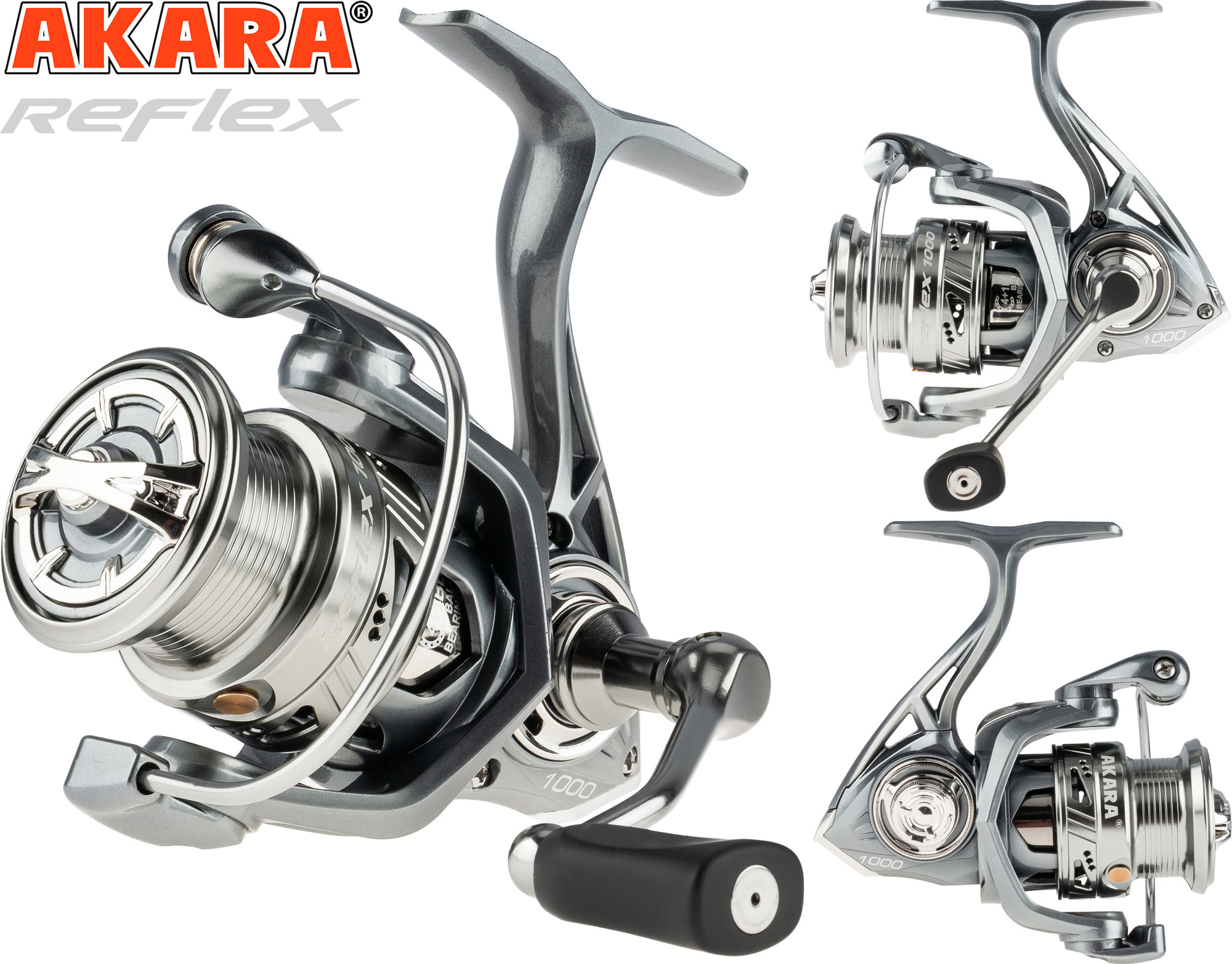 Катушка безынерционная Akara Reflex 1000 4+1bb / AR1000-5 — фото 4