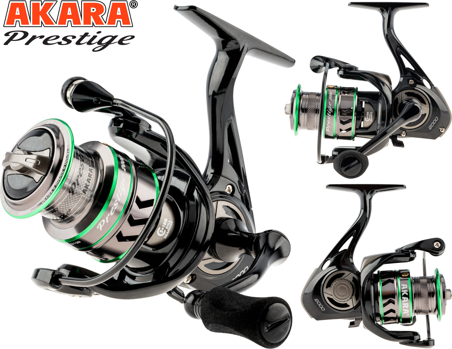 Катушка безынерционная Akara Prestige 2000 5+1bb / AP2000-6 — фото 3
