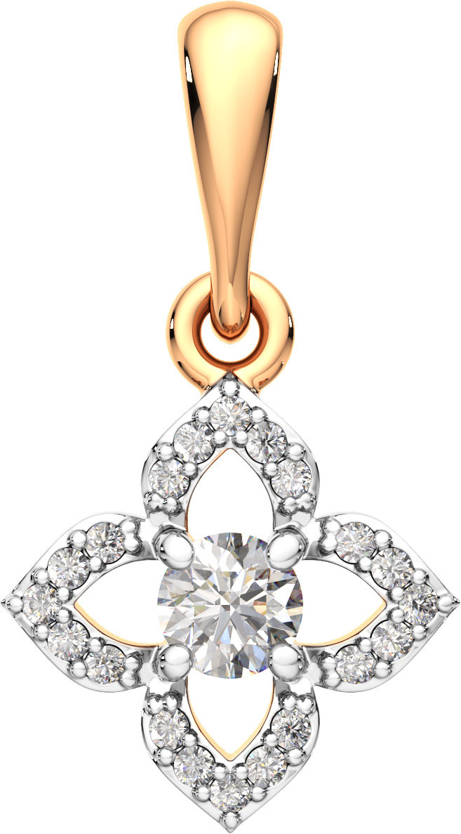 Подвеска из розового золота ZORKA 440632.14K.R (с фианитами)