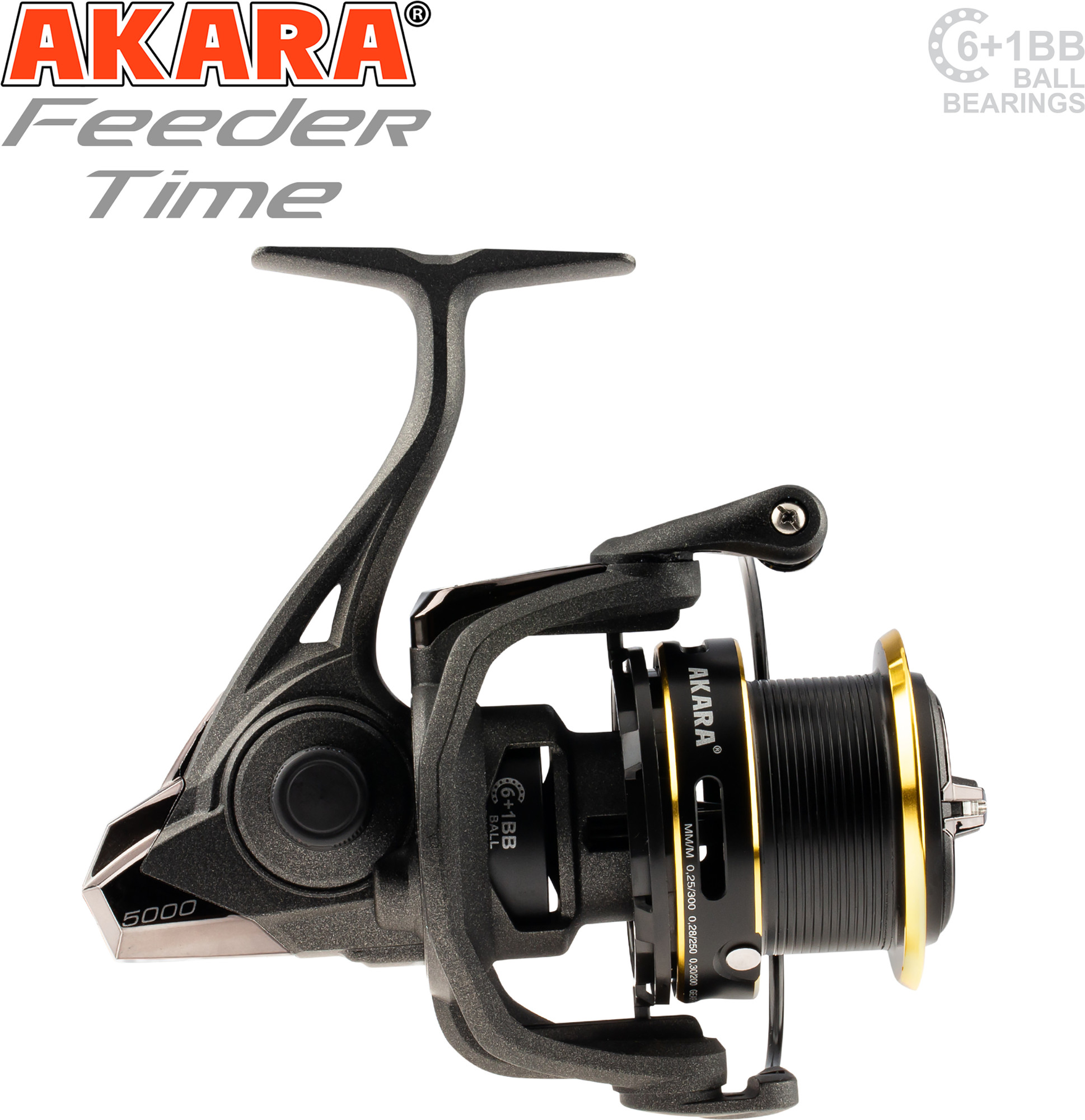 Катушка безынерционная Akara Feeder Time 5000 6+1bb / AFT5000-7 — фото 5