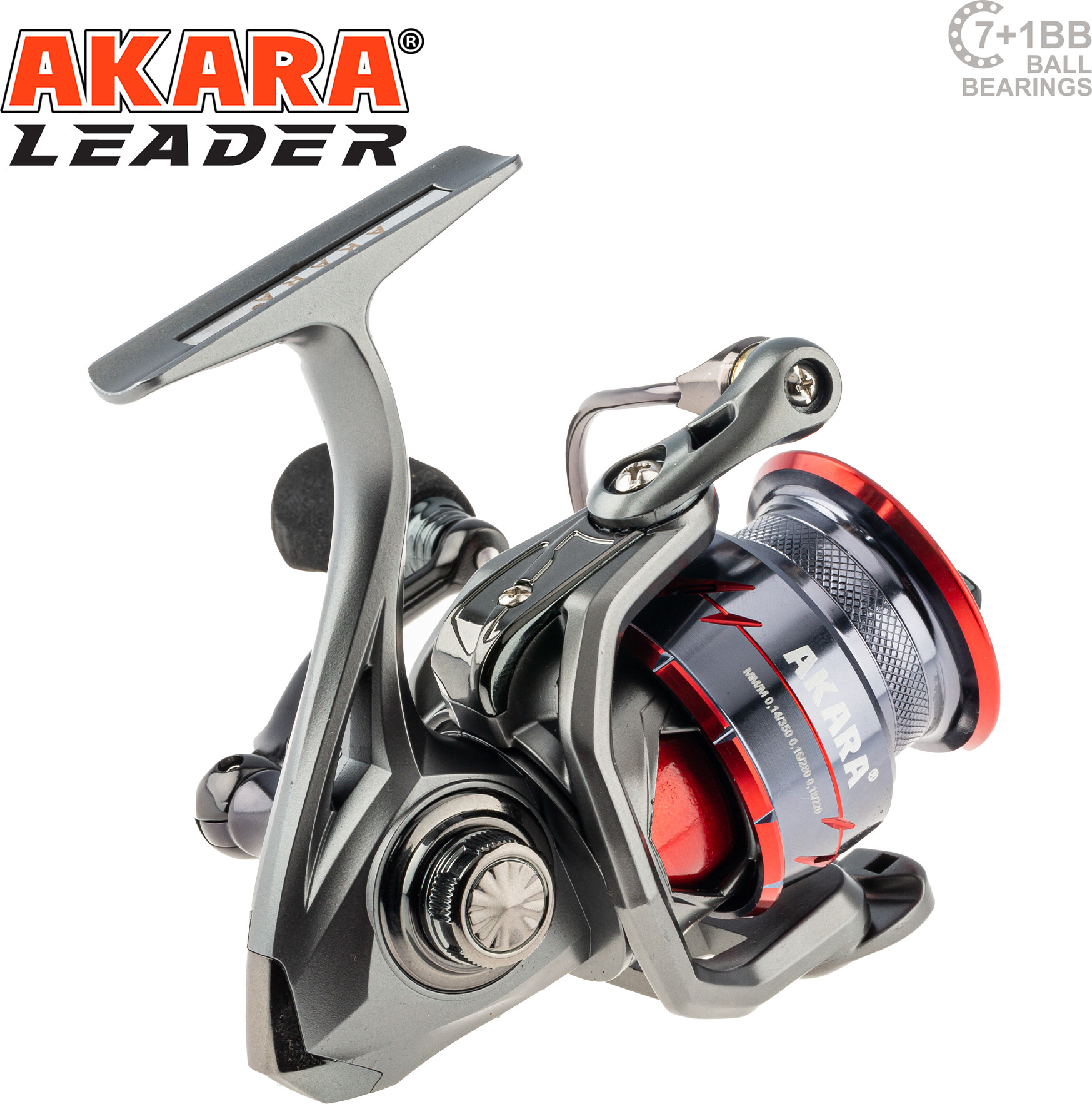 Катушка безынерционная Akara Leader 1000 7+1bb / AL1000-8 — фото 4