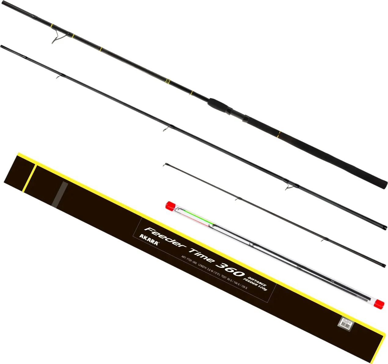 Удилище Akara Feeder Time Distance Feeder TX-40 80-100-120 / FTDF-360 (3.6м)