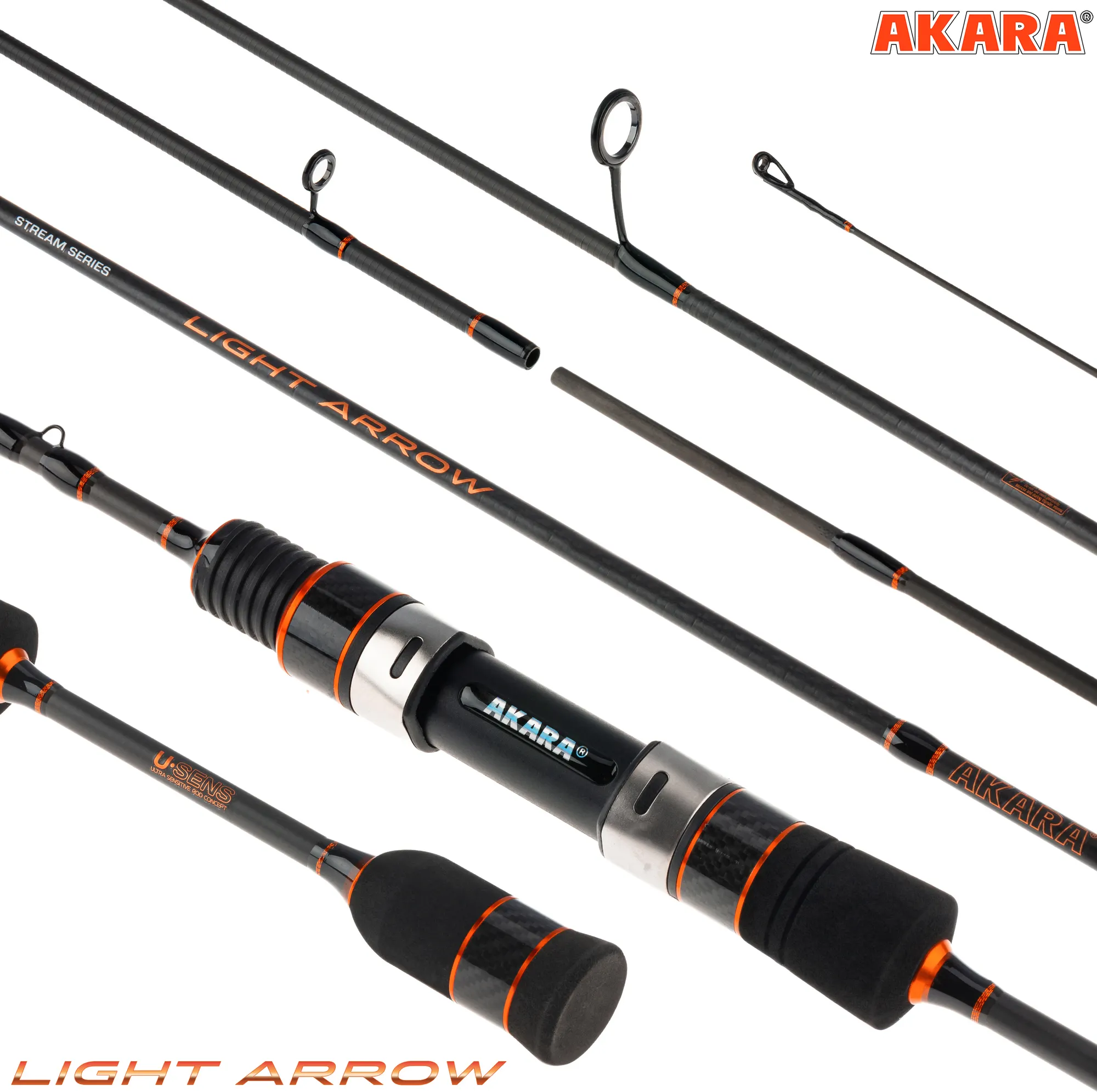 Удилище Akara Light Arrow UL 0.8-5g / ALAUL-188 (1.88м) — фото 4