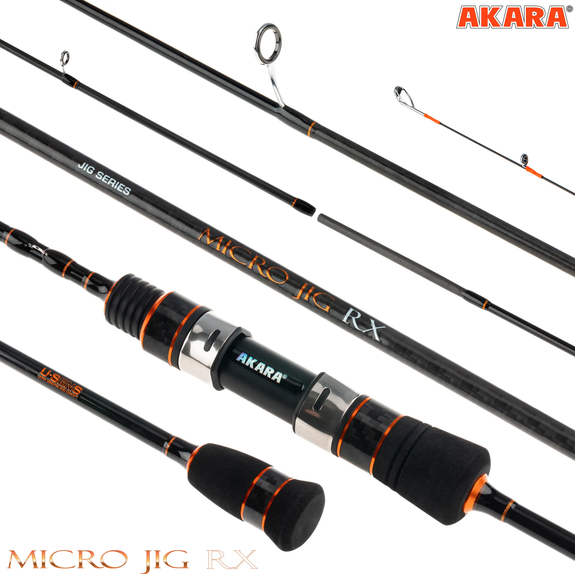 Удилище Akara Micro Jig UL 0.5-4g / AMGUL-192 (1.92м) — фото 4