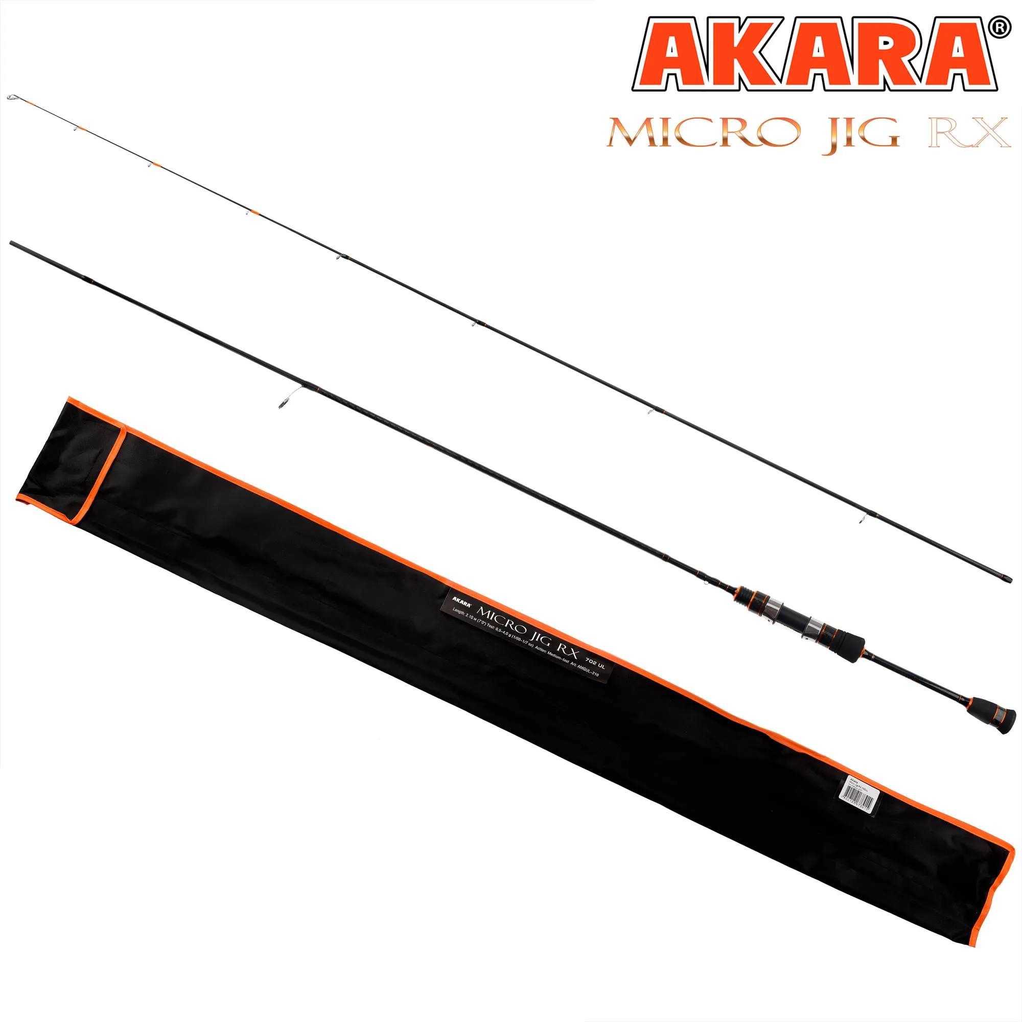 Удилище Akara Micro Jig UL 0.5-4g / AMGUL-192 (1.92м) — фото 3