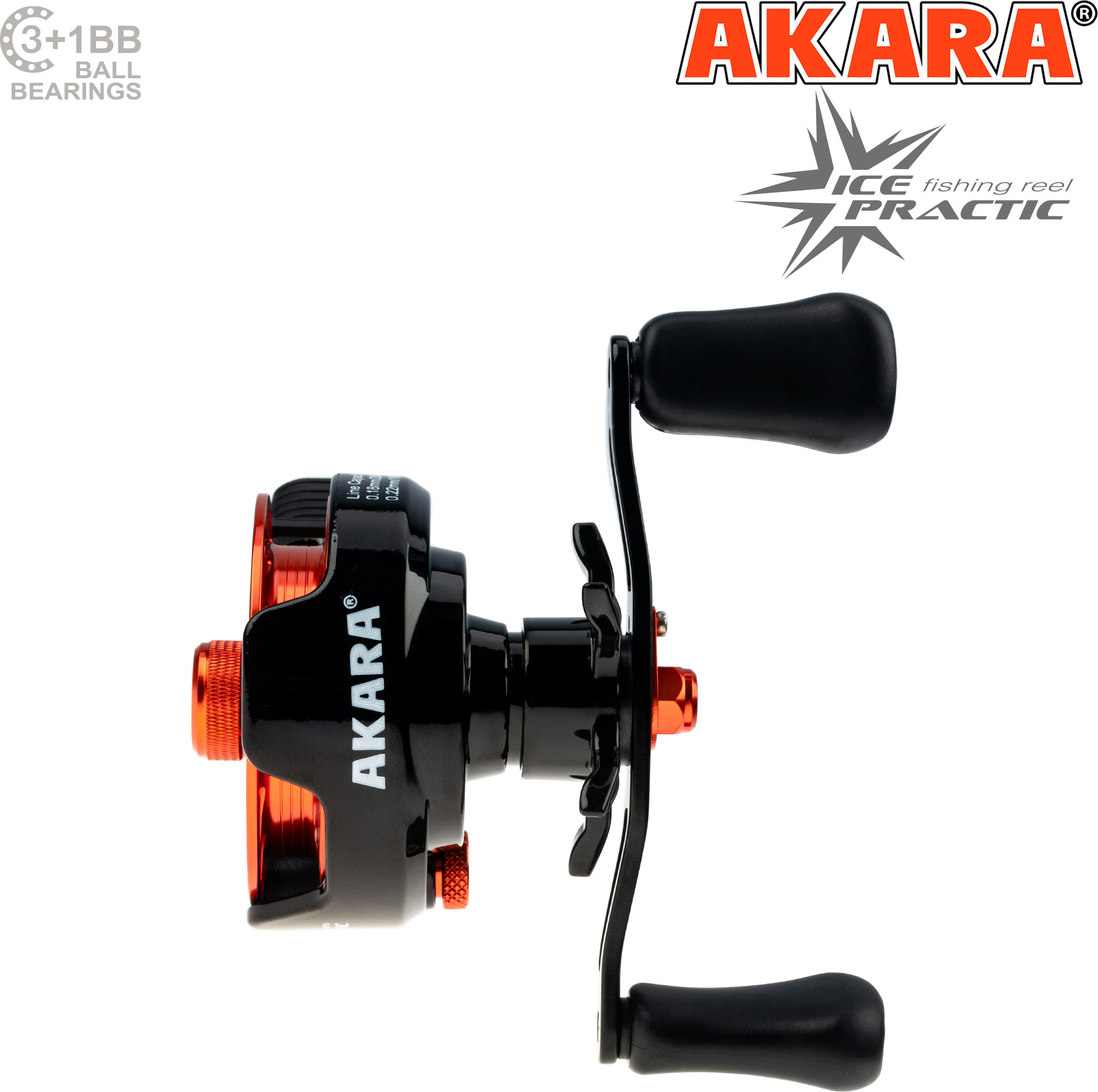 Катушка мультипликаторная Akara Ice Practic 3+1 bb / AIP-4 — фото 6