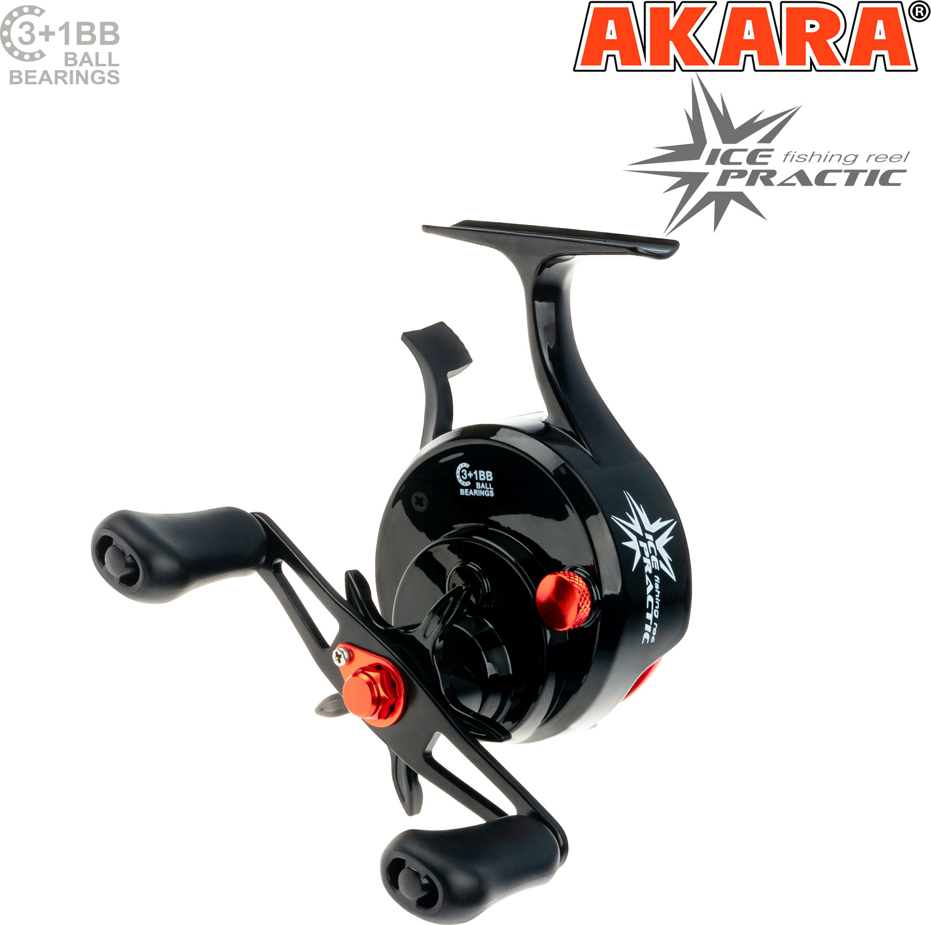 Катушка мультипликаторная Akara Ice Practic 3+1 bb / AIP-4 — фото 3