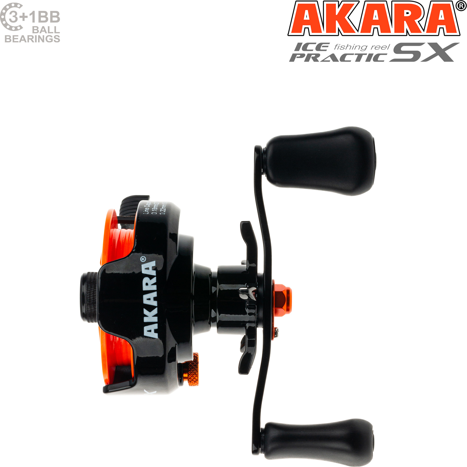 Катушка мультипликаторная Akara Ice Practic SX 3+1 bb / AIPSX-4 — фото 6