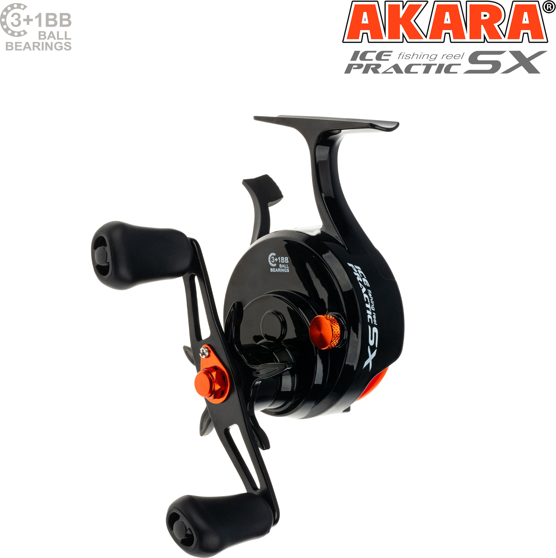 Катушка мультипликаторная Akara Ice Practic SX 3+1 bb / AIPSX-4 — фото 3