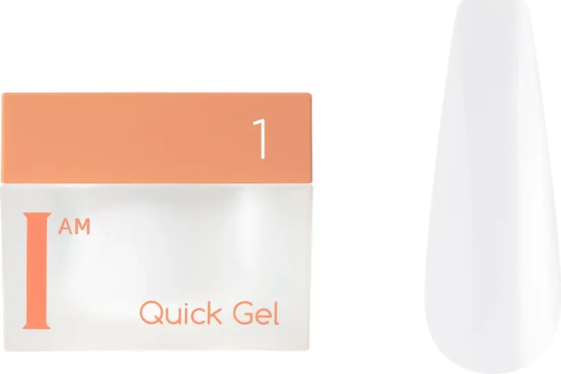 Моделирующий гель для ногтей I am Quick Gel тон 01 (12мл)