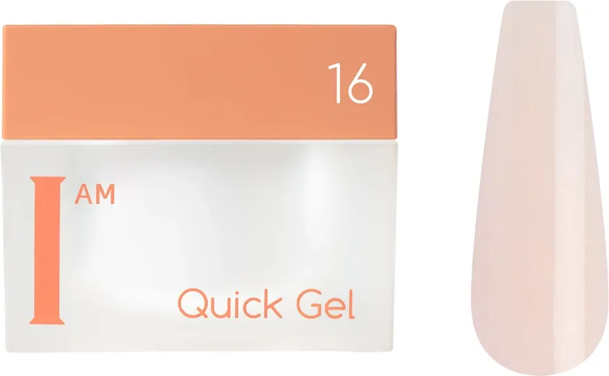 Моделирующий гель для ногтей I am Quick Gel тон 16 (30мл)