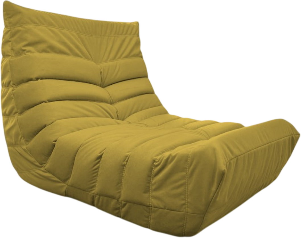 Кресло-мешок BeanBag Француз / FC-90x35-M (мимоза)