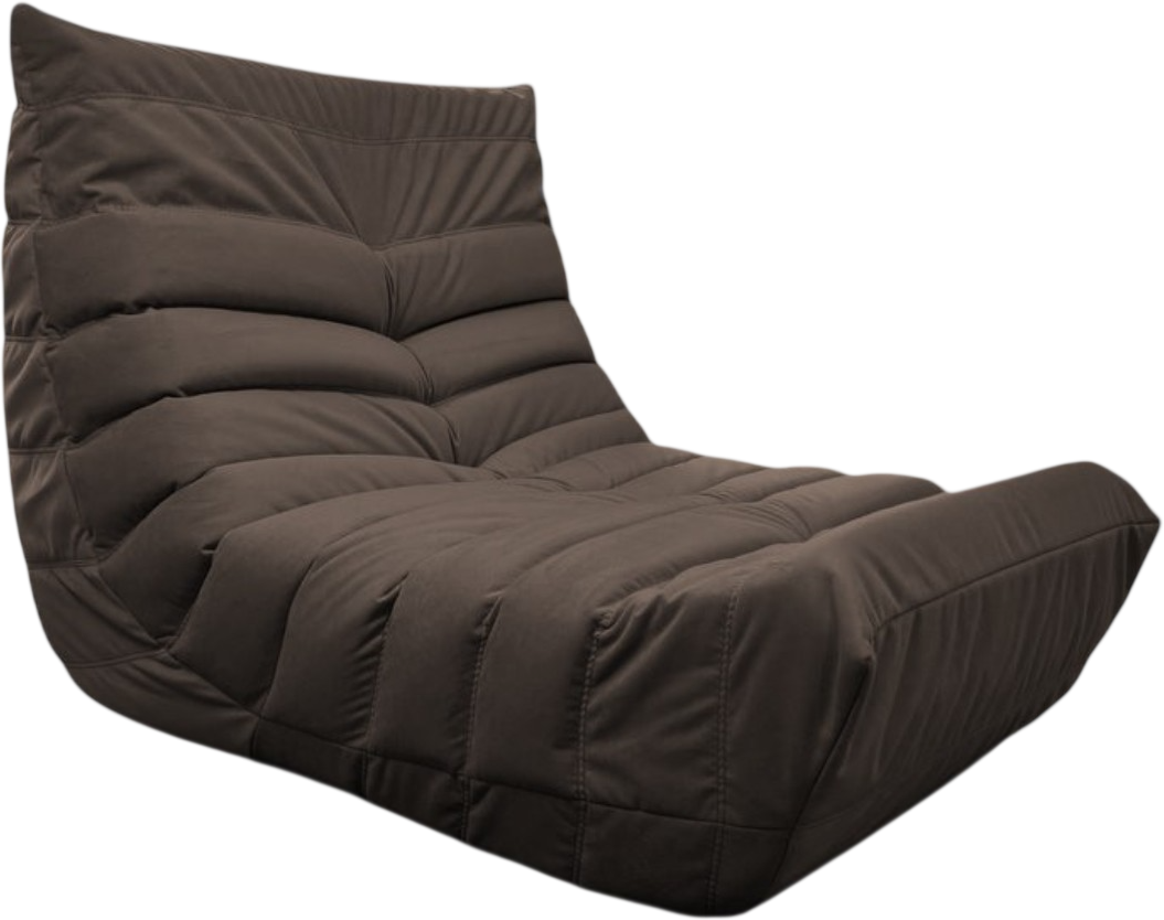 Кресло-мешок BeanBag Француз / FC-90x35-SH (шоколад)