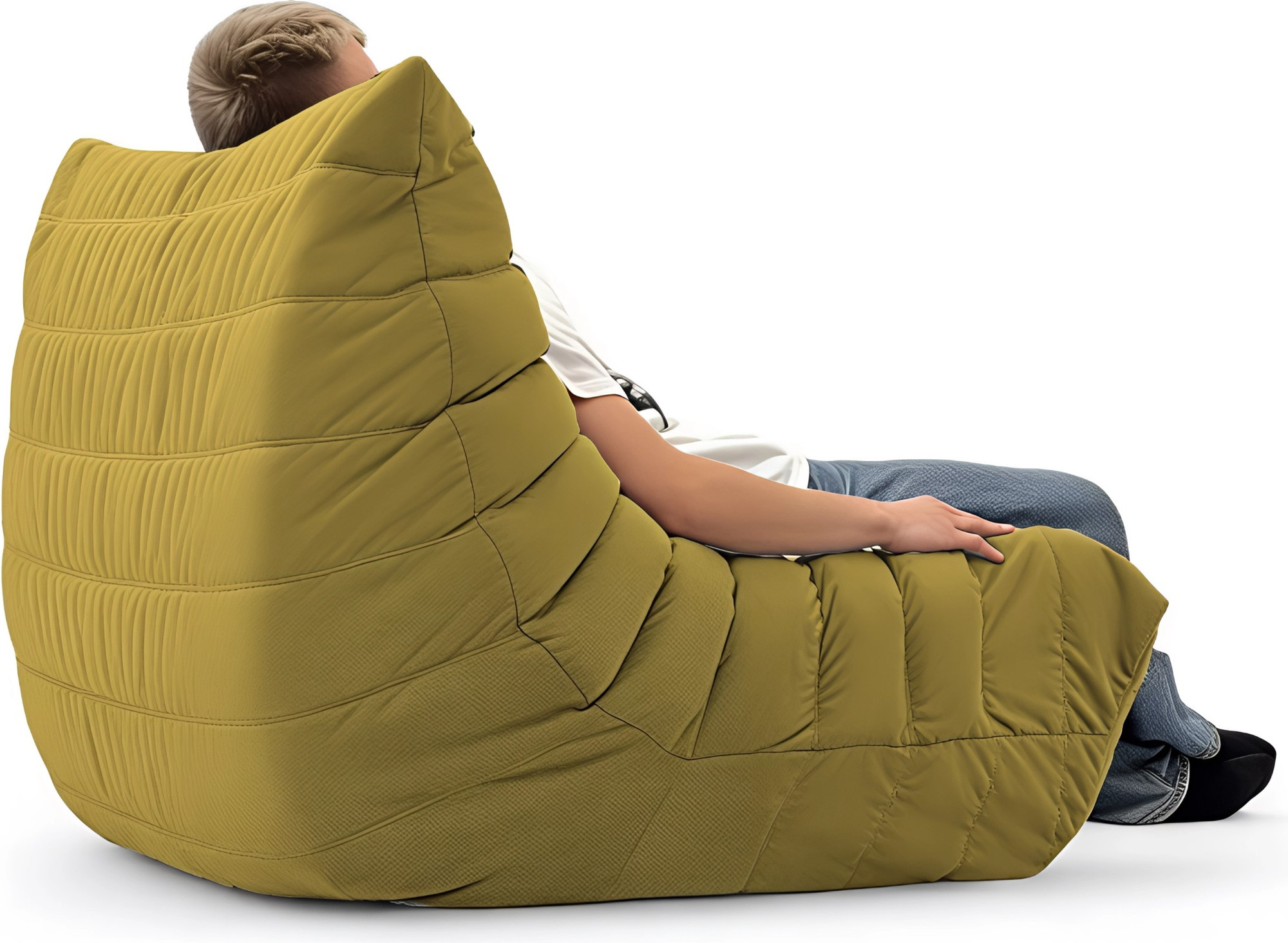 Кресло-мешок BeanBag Француз / FC-90x45-M (мимоза) — фото 3