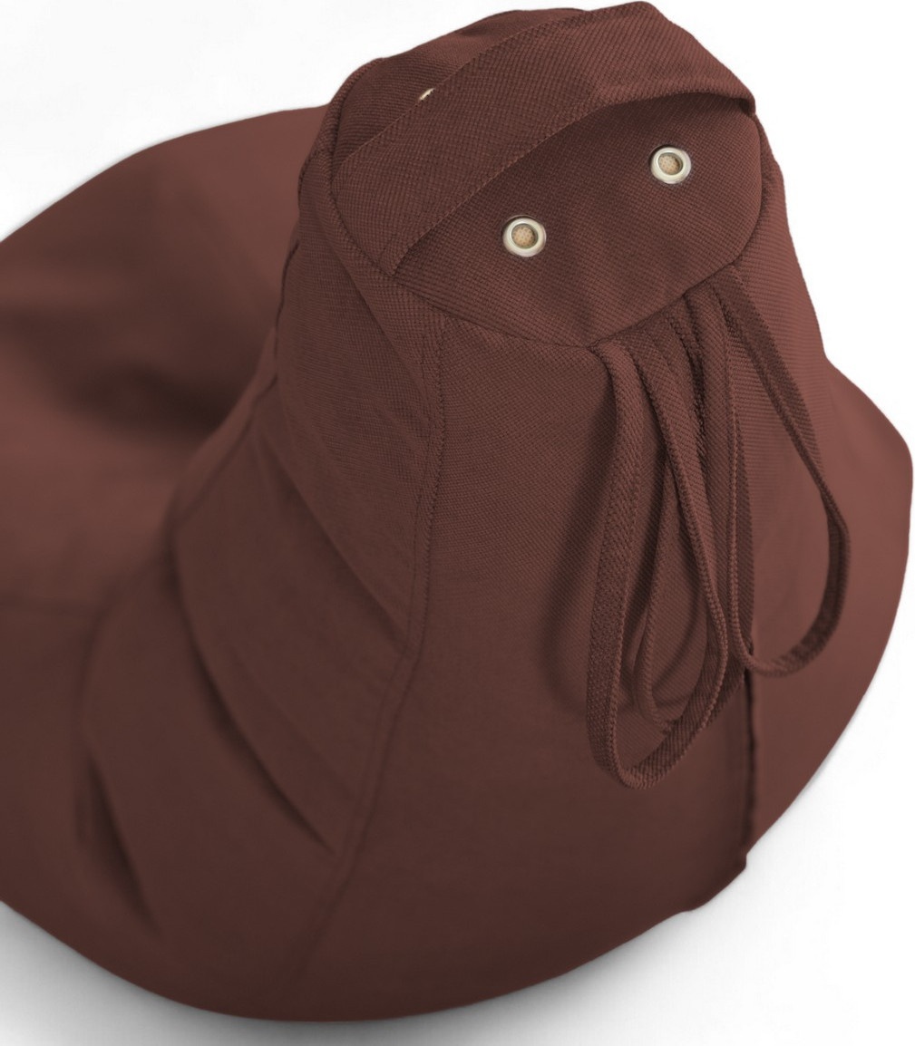 Кресло-мешок BeanBag Груша XXL / GVP-125x85-B (велюр бордо) — фото 3