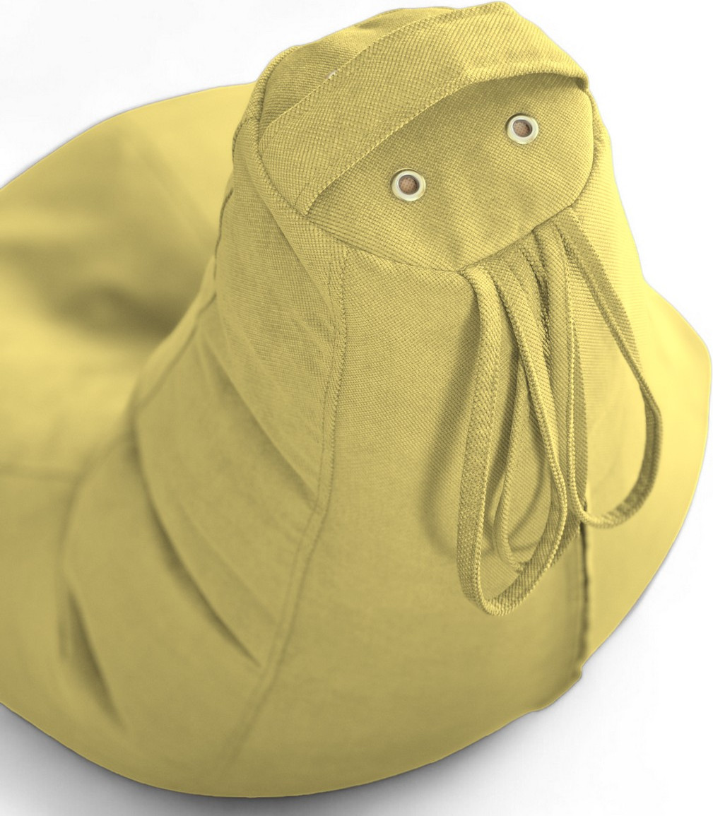Кресло-мешок BeanBag Груша XXL / GVP-125x85-ZH (желтый) — фото 3