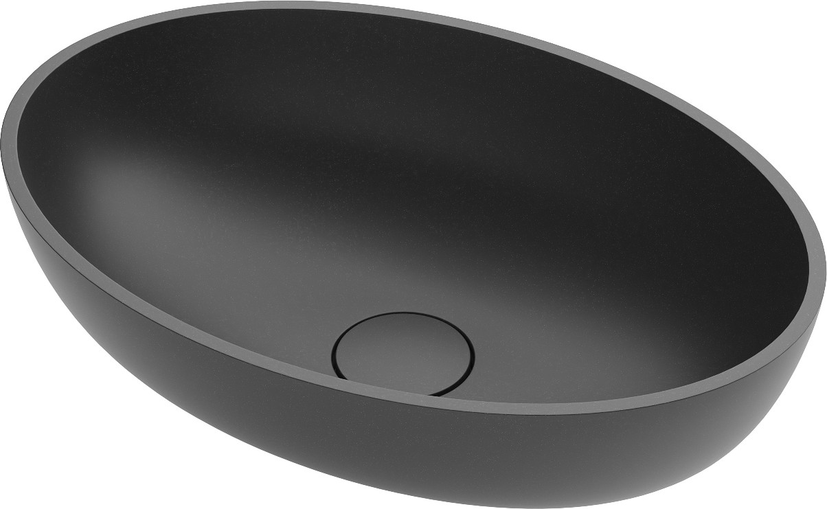 Умывальник Roxen Nimfa 300160-B (черный)