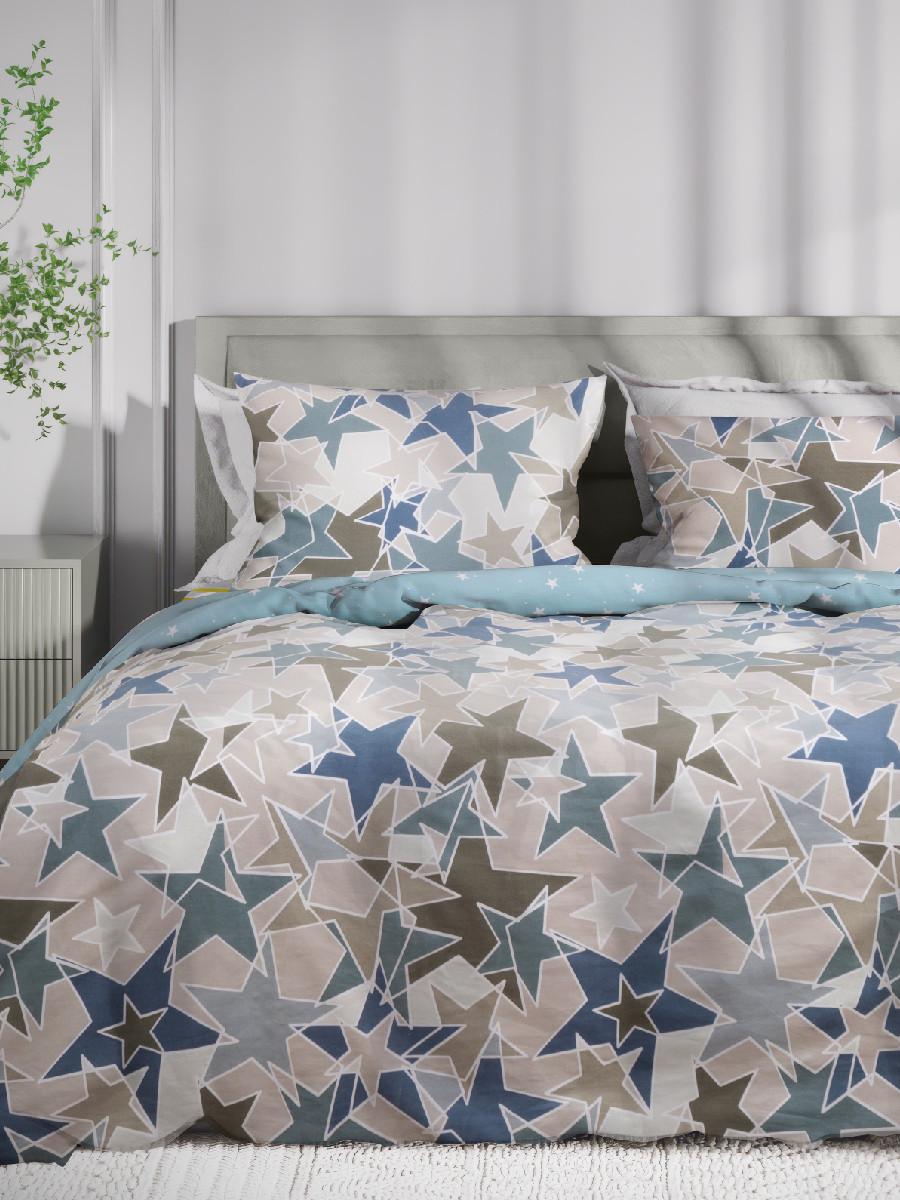Комплект постельного белья ВАСИЛИСА 1.5сп Delight 70x70 / 70539/1