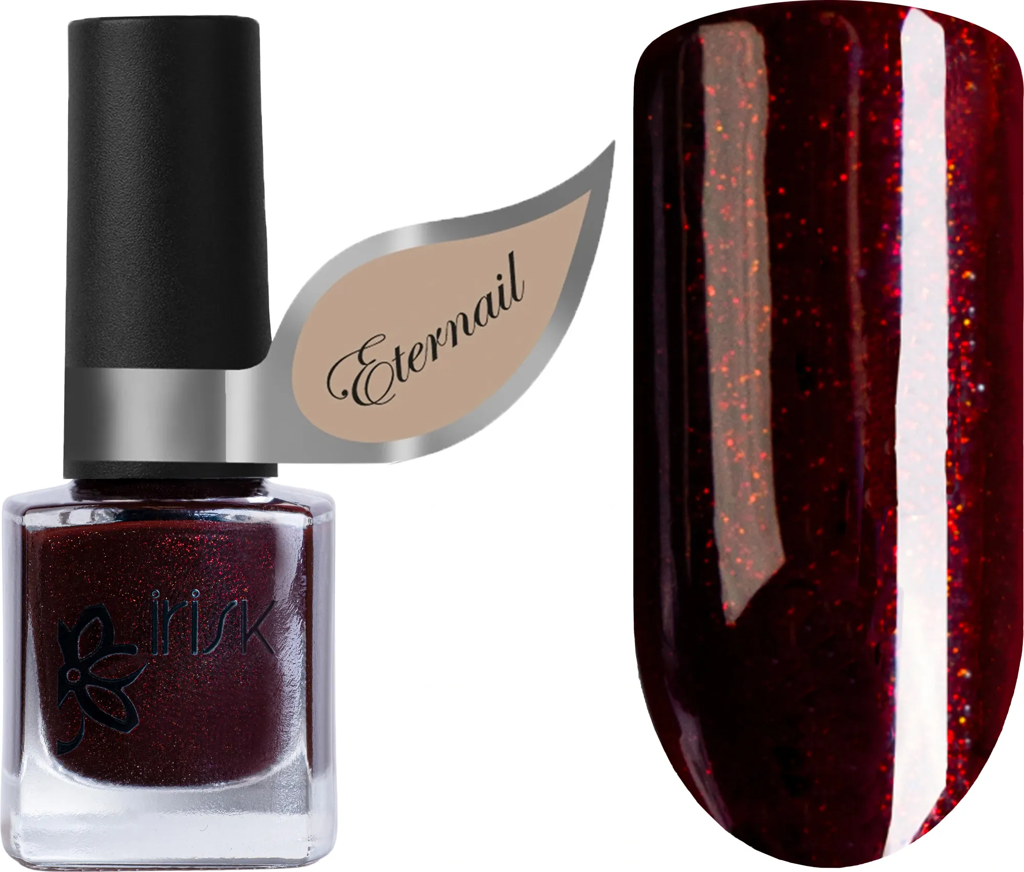 Лак для ногтей IRISK Eternail Mulled Wine тон 06 Burgundy (8мл)