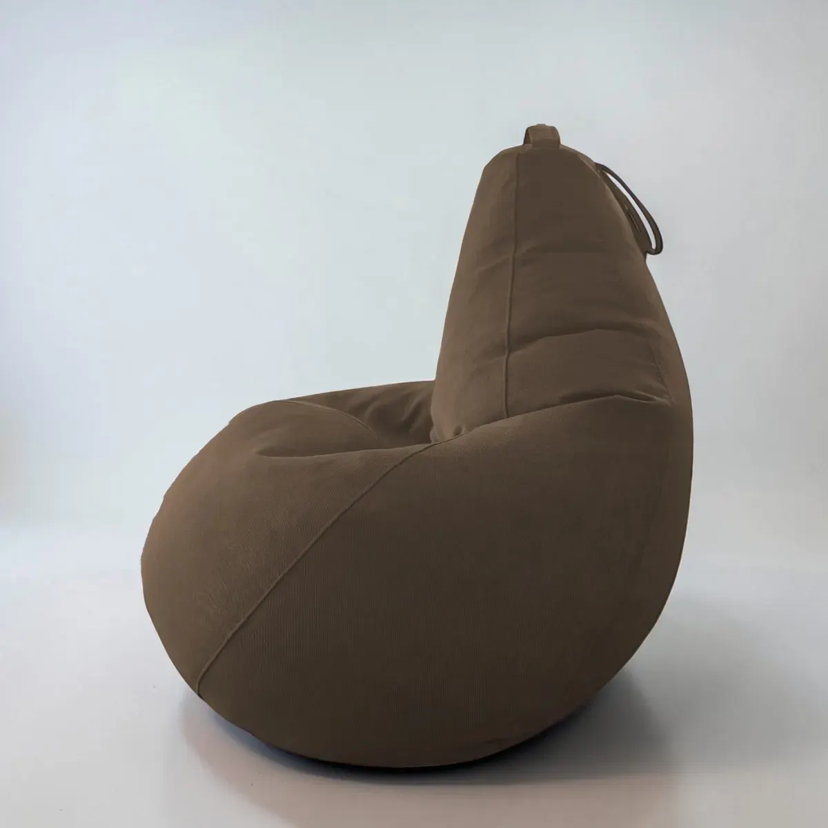 Кресло-мешок BeanBag Груша XXL / GVP-125x85-SH (велюр шоколад) — фото 6