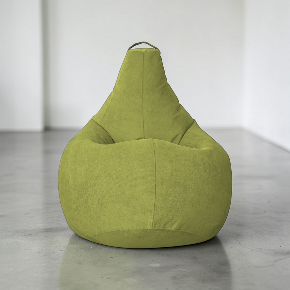 Кресло-мешок BeanBag Груша XXL / GVP-125x85-IA (велюр яблоко) — фото 5
