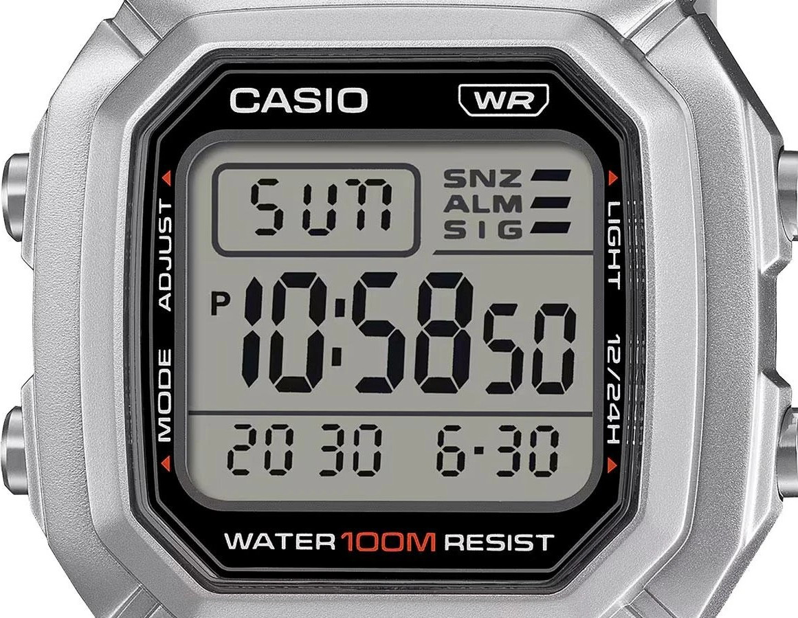 Часы наручные мужские Casio W-800HD-1A — фото 2
