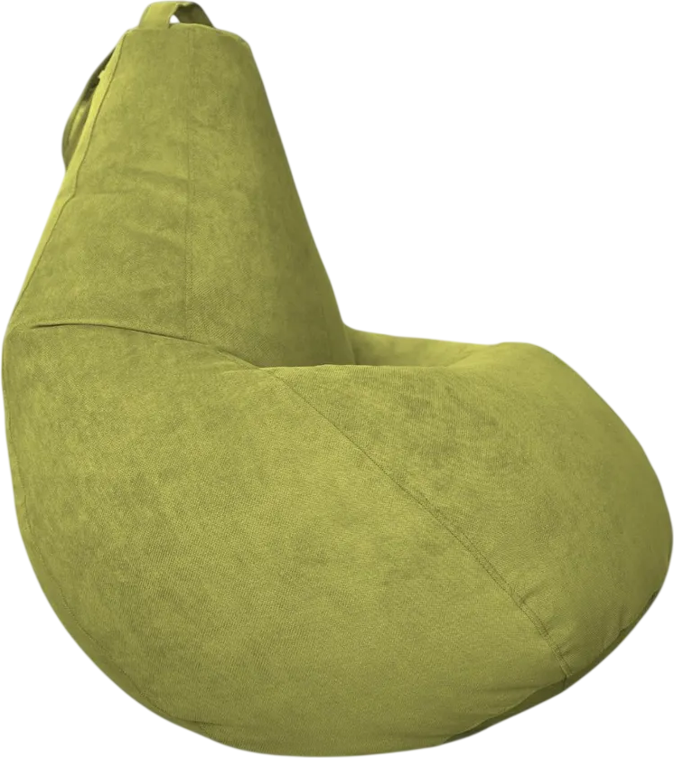 Кресло-мешок BeanBag Груша XXXL / GVP-130x95-IA (велюр яблоко)