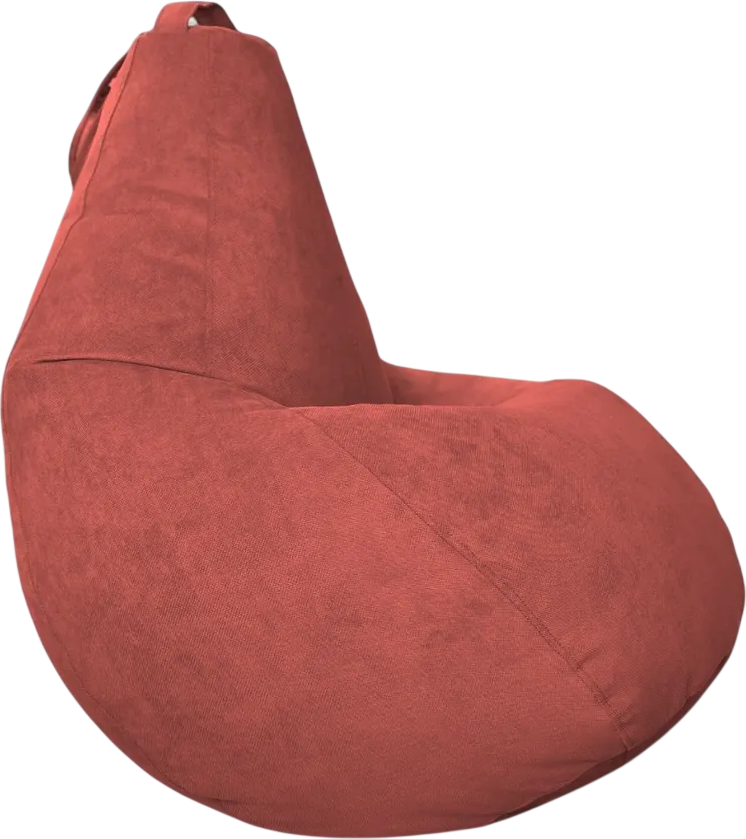 Кресло-мешок BeanBag Груша XXXL / GVP-130x95-K (велюр красный)