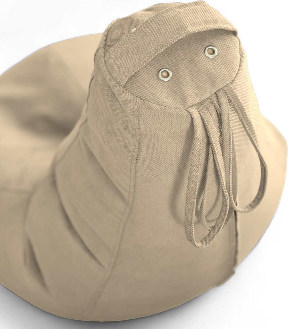 Кресло-мешок BeanBag Груша XXXXL / GVP-140x100-V (велюр ваниль) — фото 3
