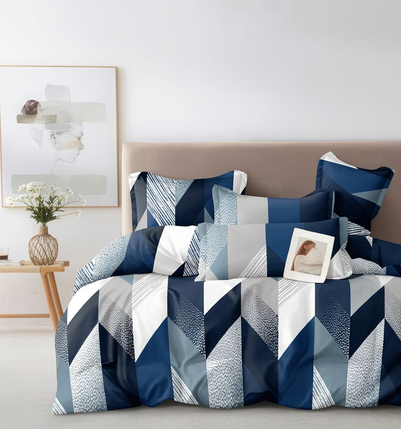 Комплект постельного белья Реноме Евро Оливковая коллекция УУ 8052 (поплин)
