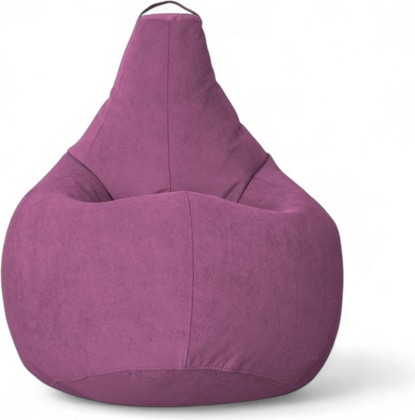 Кресло-мешок BeanBag Груша XXXXL / GVP-140x100-S (велюр сирень) — фото 2