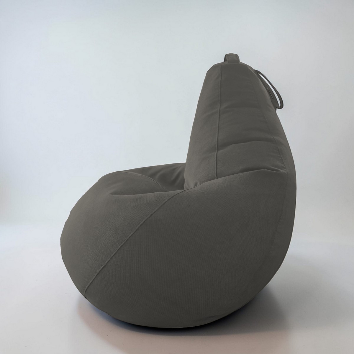 Кресло-мешок BeanBag Груша XXXXL / GVP-140x100-A (велюр антрацит) — фото 6