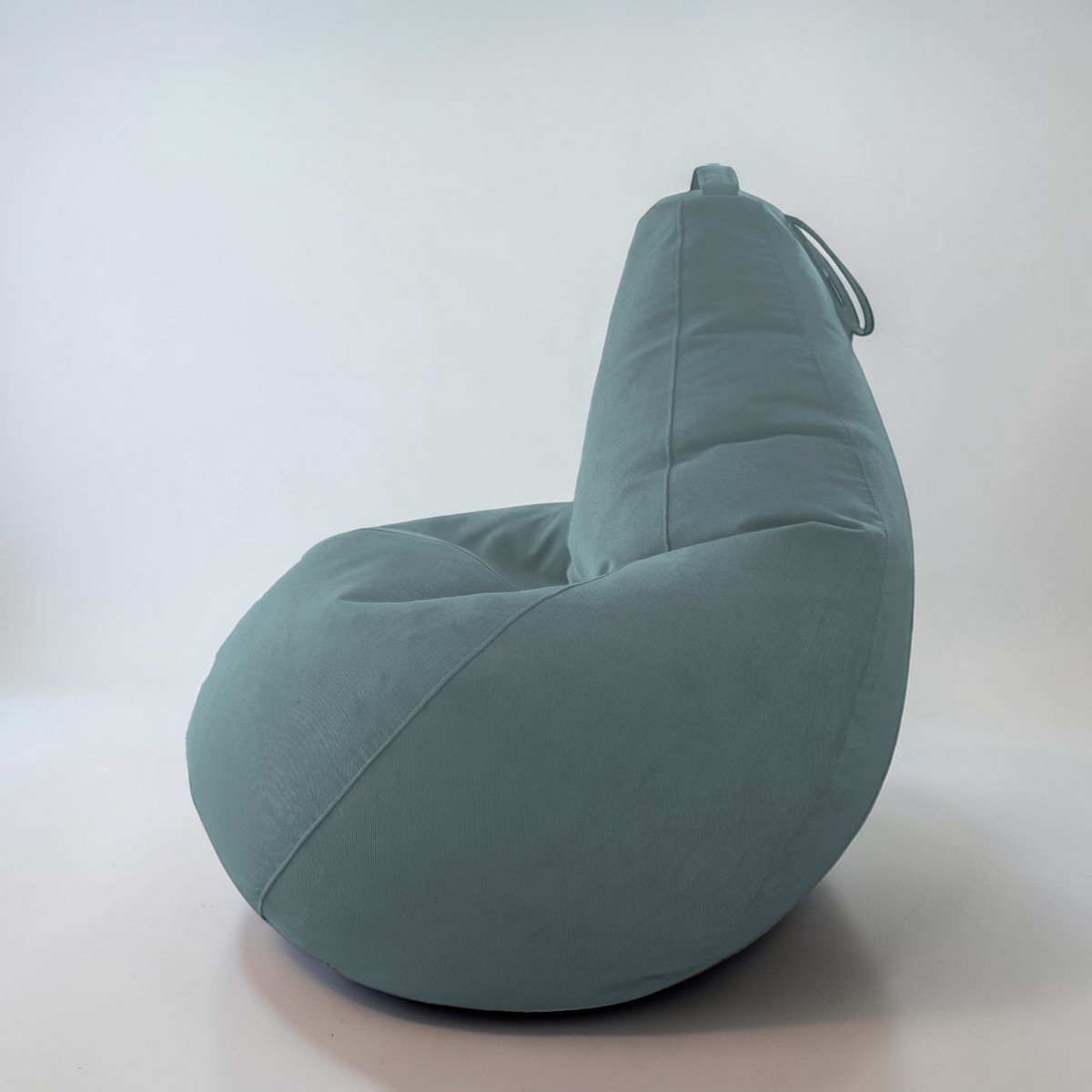 Кресло-мешок BeanBag Груша XXL / GVP-125x85-LA (велюр лазурь) — фото 6