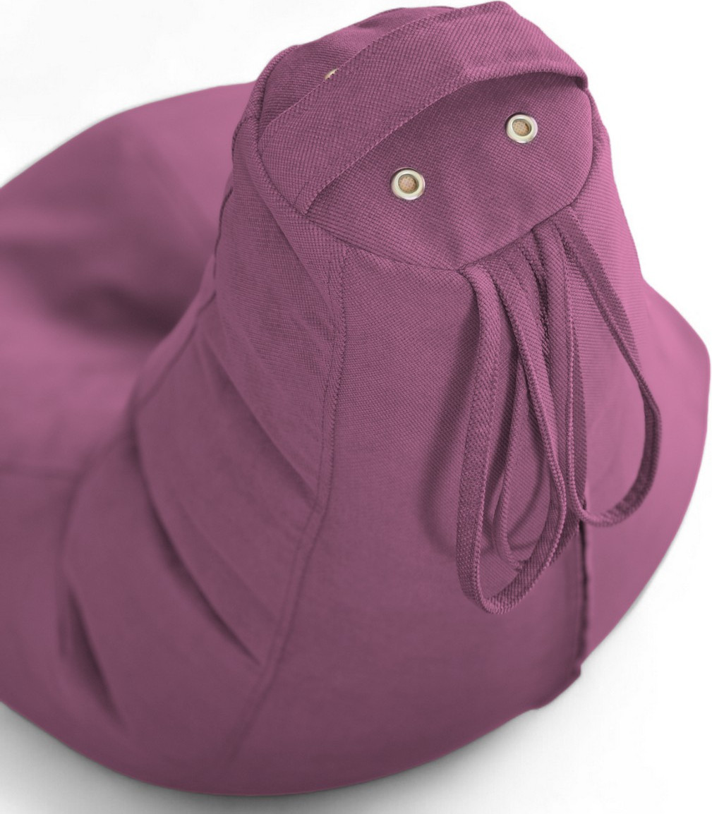 Кресло-мешок BeanBag Груша XXL / GVP-125x85-S (велюр сирень) — фото 3