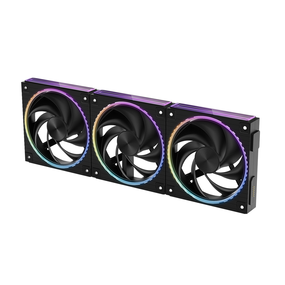 Вентилятор для корпуса Zalman ZM-DF120 (черный) — фото 5