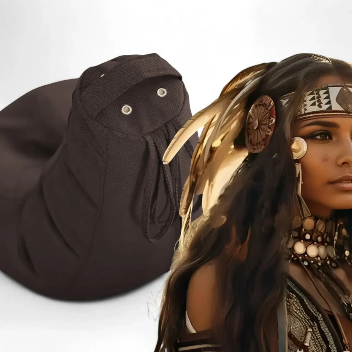 Кресло-мешок BeanBag Груша Царский / GVP-160x110-GSH (велюр Verona горький шоколад) — фото 4