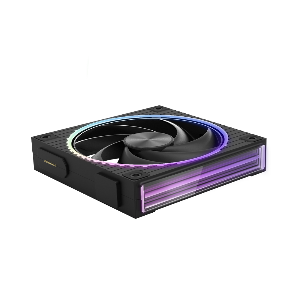 Набор вентиляторов для корпуса Zalman ZM-DF120 A3 (черный) — фото 5