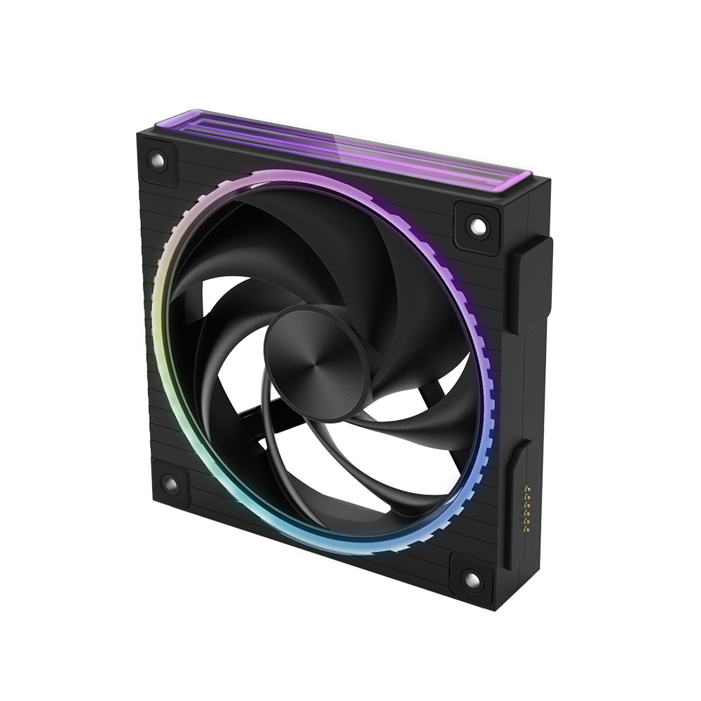 Набор вентиляторов для корпуса Zalman ZM-DF120 A3 (черный) — фото 4