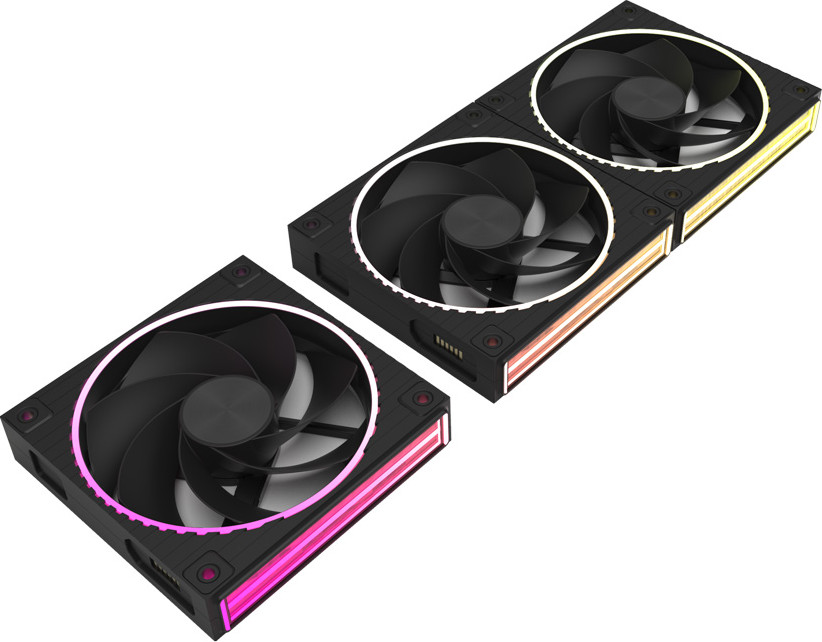Вентилятор для корпуса Zalman ZM-DF120R (черный) — фото 2
