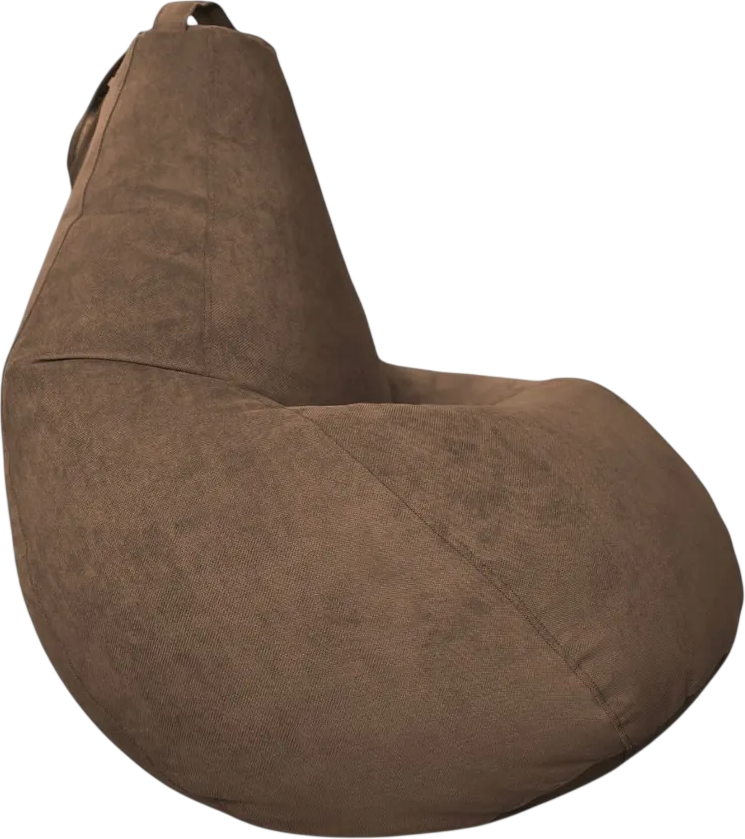 Кресло-мешок BeanBag Груша Царский / GVP-160x110-SH (велюр Verona шоколад)