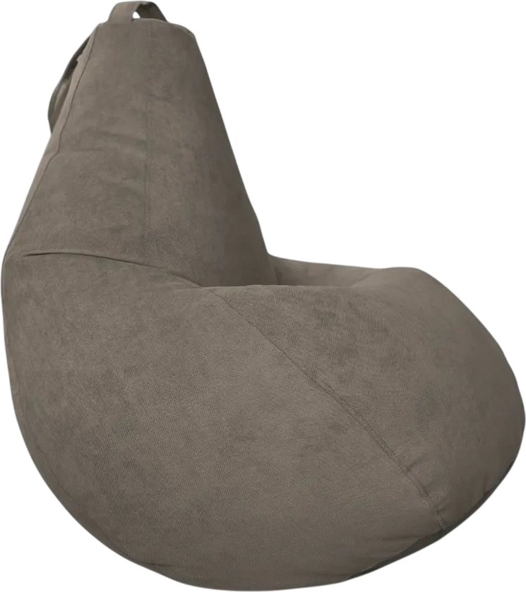 Кресло-мешок BeanBag Груша XXL / GVP-125x85-A (велюр антрацит)