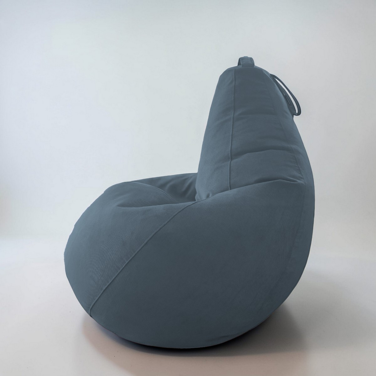 Кресло-мешок BeanBag Груша Царский / GVP-160x110-SS (велюр светло-синий) — фото 6