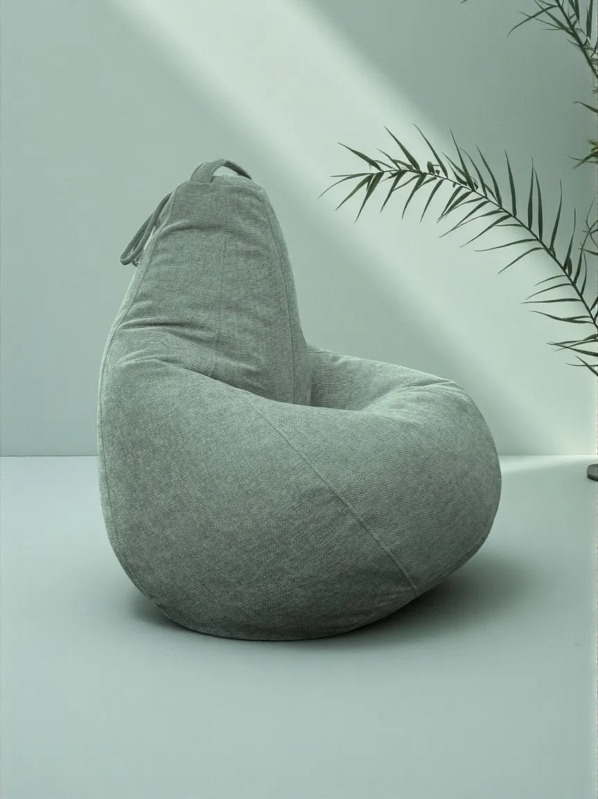Кресло-мешок BeanBag Груша XXL / GVP-125x85-213 (шенилл 213 Mint) — фото 4